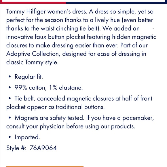 Tommy Hilfiger POCKET SHIRTDRESS Essential 76A9064 - Picture 4 of 11